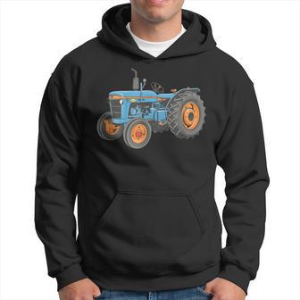 Orange Fordson P Major Tractor Vintage 1958 Hoodie - Thegiftio UK