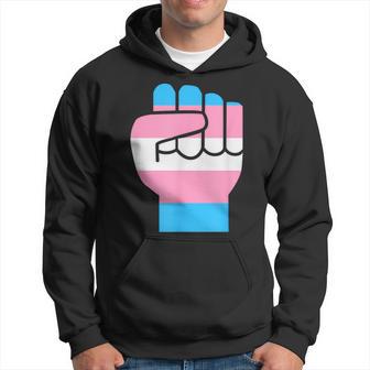 Orgullo Transgénero Trans Puño Orgullo Lgbtq Sudadera - Regaloses