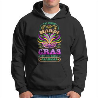 The Original Mardi Gras Mobile Alabama 1703 Hoodie - Monsterry UK