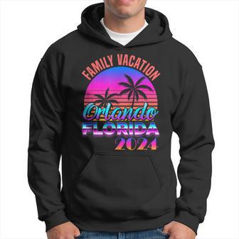 Orlando Florida Family Vacation 2024 Vintage Matching Outfit Hoodie - Thegiftio UK