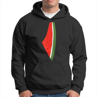 Palestine Flag Watermelon Peace Hoodie - Thegiftio UK