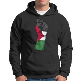 Palestine Strong Protest Fist Palestinian Free Palestine Hoodie - Thegiftio UK