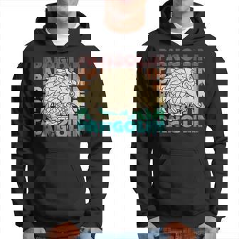 Pangolins Cute Pangolin Silhouette Hoodie - Thegiftio