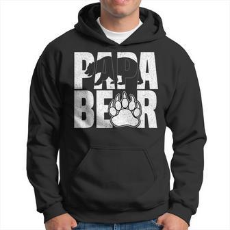 Papa Bärintage Papa Bär Liebhaber Papa Papaatertag Kapuzenpullover - Geschenkecke