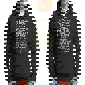 Papa Chasseur Idée Cadeau Original Humour Chasse Sweat à capuche - Cadeauxyz