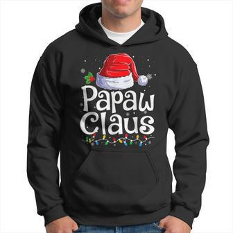 Papaw Claus Xmas Santa Matching Family Christmas Pajamas Hoodie - Thegiftio UK
