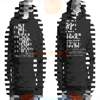 Papi The Man The Myth The Bad Influence Father's Day Papi Hoodie | Seseable UK