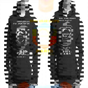 Paris Arkansas Total Solar Eclipse 2024 Hoodie - Thegiftio
