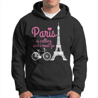 Paris France Eiffel Tower Souvenir Hoodie - Seseable