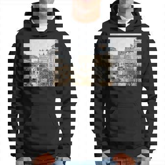 París Francés Teatro Plaza Impresionista Pissaro Pintura Sudadera - Regaloses