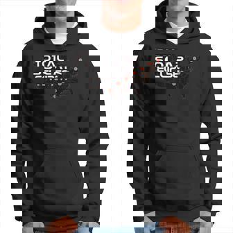 Path Of Totality Lover Total Solar Eclipse Map April 8 2024 Hoodie - Thegiftio