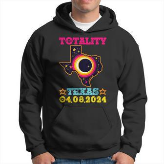 The Path Of Totality Texas Total Solar Eclipse Texas 2024 Hoodie - Monsterry UK