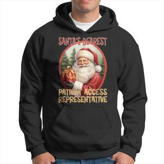 Patient Access Representative Christmas Holiday Love Xmas Hoodie - Monsterry