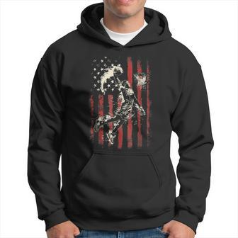 Patriotic Basketball 4Th Of July Usa American Flag Boys Hoodie - Monsterry