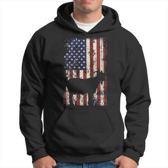 Patriotic Goat 4Th Of July American Flag Hoodie | Mazezy