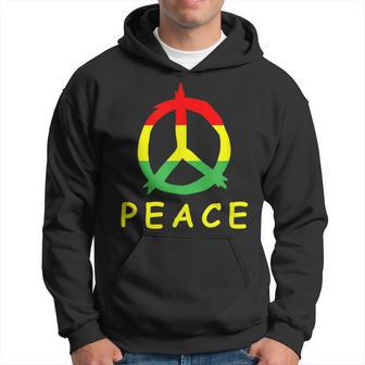 Peace Reggae Hoodie - Thegiftio UK