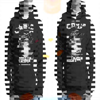 Peace Sign Hand Penguin Class Of 2024 Graduation Hoodie | Seseable UK