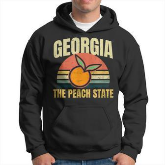 Peach State Georgia Peach Hoodie - Monsterry
