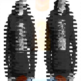 Peinture Catholique Vierge Marie Maria Sweat à capuche - Cadeauxyz