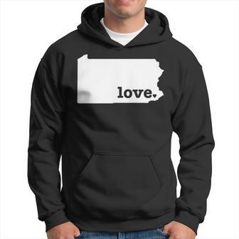 Pennsylvania Love Hometown State Pride Hoodie - Monsterry UK