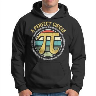 Perfect Circle Pi Day Retro Math Symbols Number Teacher Hoodie - Monsterry