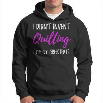 Perfected Quilting Idea Hoodie - Monsterry AU