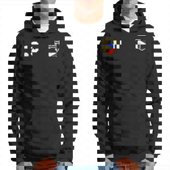 Philippines Number 10 Soccer Flag Football Filipinos Hoodie - Thegiftio