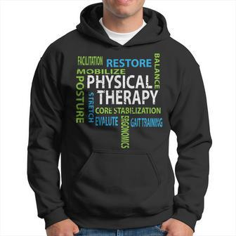 Physical Therapist Pt Motivational Physical Therapy Hoodie - Monsterry