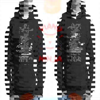 Piano Ninja Keyboard Player Keyboardist Keyboarder Pianist Hoodie - Thegiftio