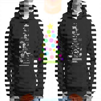 Pickleball Christmas Tree Hoodie | Mazezy