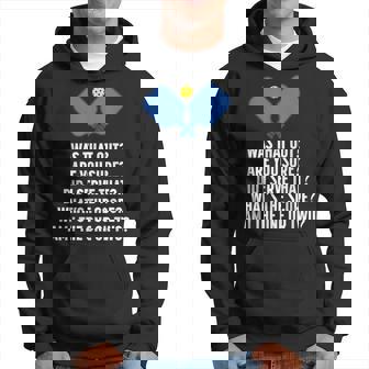 Pickleball Questions 1 Or 2 Who Served Pickleball Hoodie | Mazezy