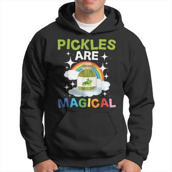 Pickles Are Magical Pickle Vegetarian Vegetable Farming Hoodie - Monsterry