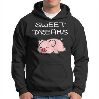 Pig Sweet Dreams Pajama For Bedtime Hoodie - Monsterry