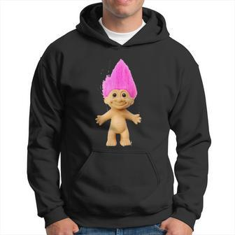 Pink Haired Troll Doll Hoodie - Monsterry UK