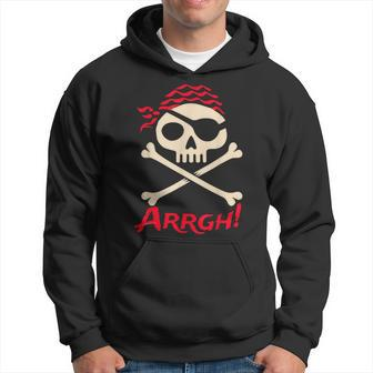 Pirate Argh Boys And Girls Arrgh Pirate Hoodie - Seseable