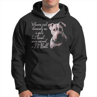 Pitbull Best Friend Dog Hoodie | Mazezy