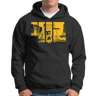 Pittsburgh 412 Sl City Skyline Pennsylvania Home Pride Hoodie - Monsterry UK