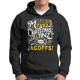 Pittsburgh Christmas Yinz Jagoff Ugly Hoodie - Monsterry