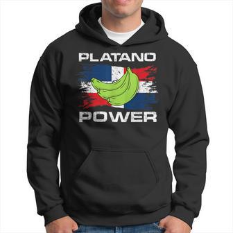 Platano Power Dominican Republic Flag Hoodie - Monsterry DE