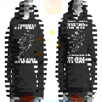 Still Playing With Chalk Crime Scene Forensic Science Hoodie - Thegiftio