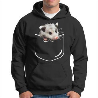 Pocket Opossum Possum In Pocket Hoodie - Thegiftio UK