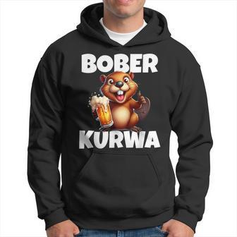 Polen Bober Kurwa Meme Bóbr Kurwa Polnisch Bier Bober Hoodie - Geschenkecke