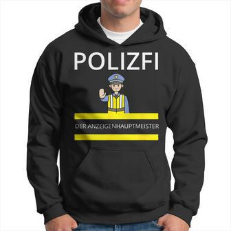 Polizfi Der Anzeigenhauptmeister Distributes Nodules Meme Hoodie - Seseable