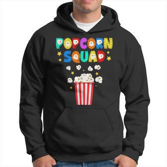 Popcorn Squad Movie Theater Lover Theatre Nerd Hoodie - Seseable