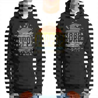 Poppop Like A Grandpa Only Cooler Poppop Vintage Style Hoodie | Mazezy