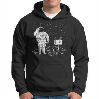 Postal Worker For Delivery Mailman Astronaut Hoodie - Monsterry