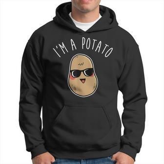Im A Potato Spud Tater Potato Hoodie - Thegiftio UK