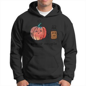 Power Couple Cute Pumpkin And Spice Hoodie - Monsterry