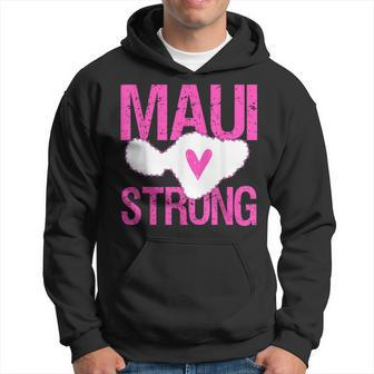 Pray For Maui Hawaii Strong Pink Lahaina Hawaiian Islands Hoodie - Monsterry