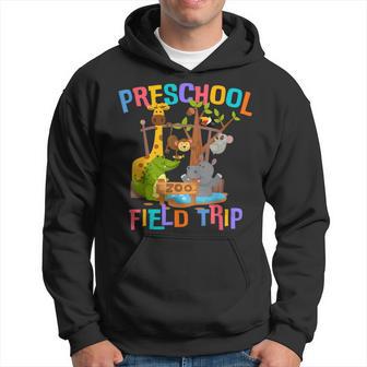 Pre-K Preschool Field Day Trip Squad 2024 Zoo Animal Lover Hoodie - Monsterry